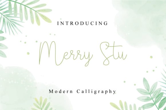 Merry Stu Font - Featured Image