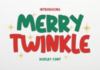 Merry Twinkle Font - Featured Image