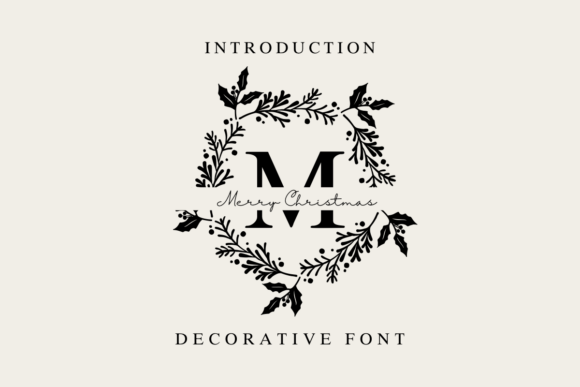 Merry Wreath Font - Featured Image
