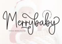 Merrybaby Font - Featured Image