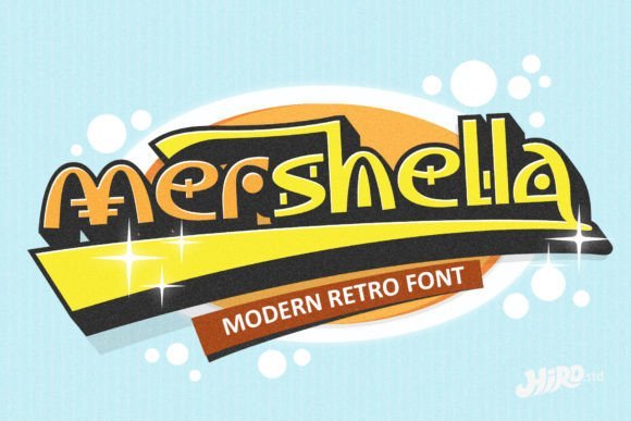 Mershella Font - Featured Image