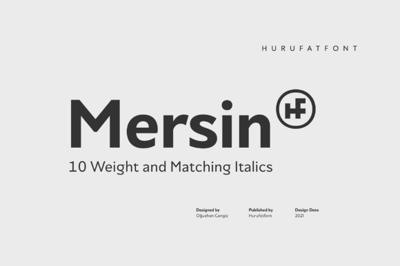 Mersin Font - Featured Image