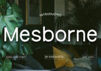 Mesborne Font - Featured Image