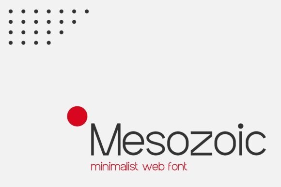 Mesozoic Font - Featured Image