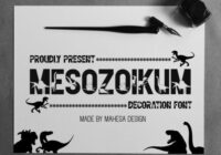 Mesozoikum Font - Featured Image