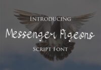 Messenger Pigeons Font - Featured Image