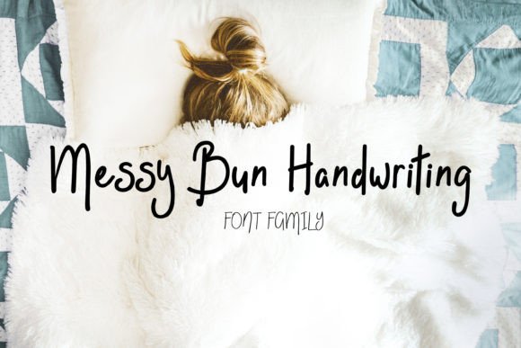 Messy Bun Font - Featured Image