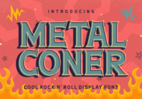 Metal Coner Font - Featured Image
