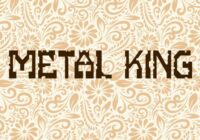 Metal King Font - Featured Image