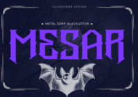 Metal Mesar Font - Featured Image