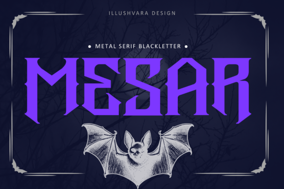 Metal Mesar Font - Featured Image