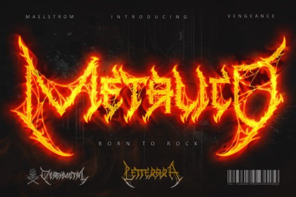 Metalico Font - Featured Image