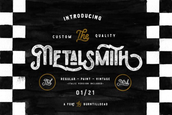 Metalsmith Font - Featured Image
