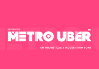 Metro Uber Font - Featured Image