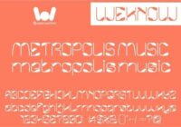 Metropolis Music Font - Featured Image