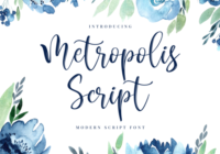 Metropolis Script Font - Featured Image
