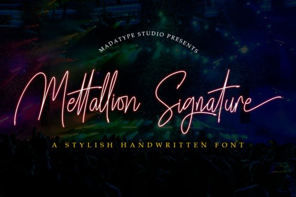 Mettallion Font - Featured Image