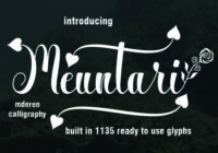 Meuntari Font - Featured Image