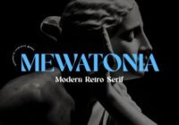 Mewatonia Font - Featured Image