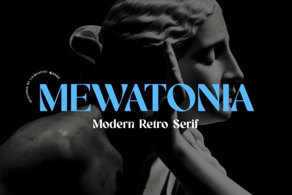 Mewatonia Font - Featured Image
