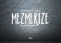 Mezmerize Font - Featured Image
