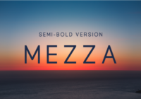 Mezza Semi Bold Font - Featured Image