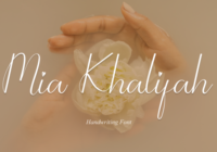 Mia Khalifah Font - Featured Image