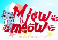 Miawmeow Font - Featured Image