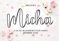 Micha Outline Font - Featured Image