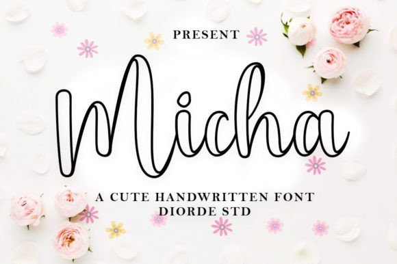 Micha Outline Font - Featured Image