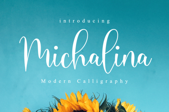 Michalina Script Font - Featured Image