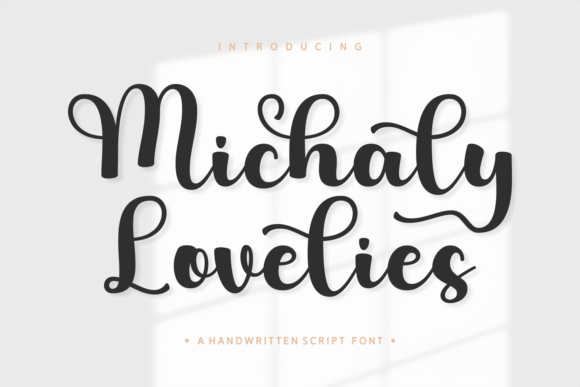 Michaly Lovelies Font - Featured Image