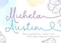 Michela Austin Font - Featured Image
