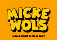 Micke Wols Font - Featured Image