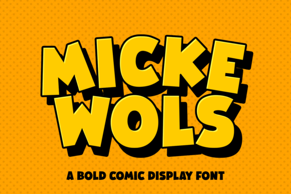 Micke Wols Font - Featured Image