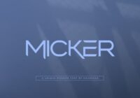 Micker Font - Featured Image
