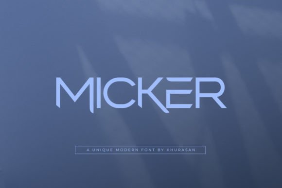 Micker Font - Featured Image