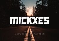 Mickxes Font - Featured Image