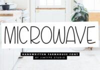 Microwave Font - Featured Image