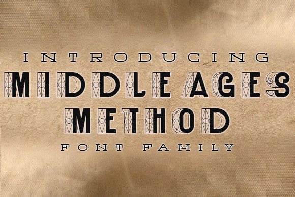 Middle Ages Method Font - Featured Image