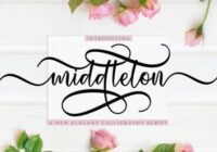 Middleton Font - Featured Image