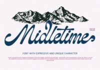 Midletime Font - Featured Image