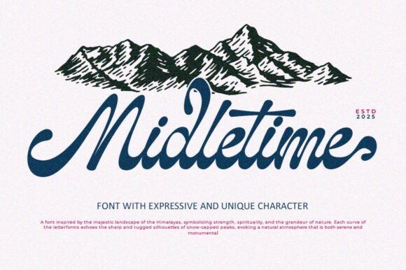Midletime Font - Featured Image