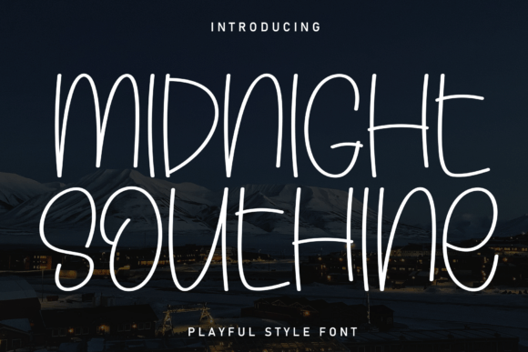 Midnight Southine Font - Featured Image