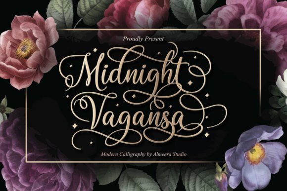 Midnight Vagansa Font - Featured Image