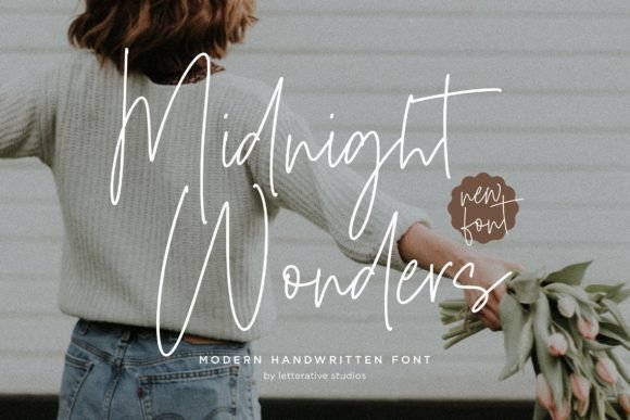 Midnight Wonders Font - Featured Image