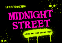 Midnightstreet Font - Featured Image