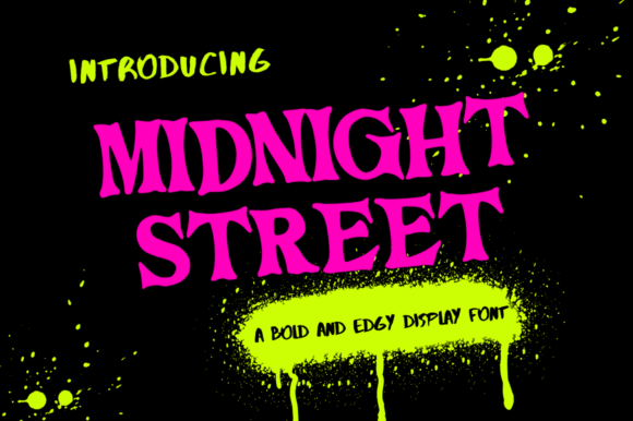 Midnightstreet Font - Featured Image