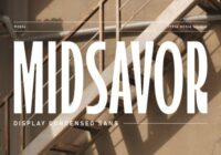 Midsavor Font - Featured Image