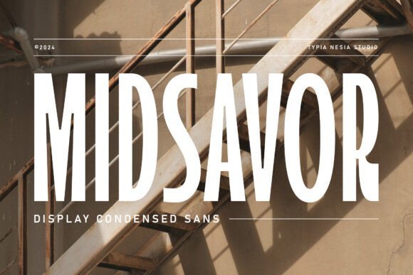 Midsavor Font - Featured Image